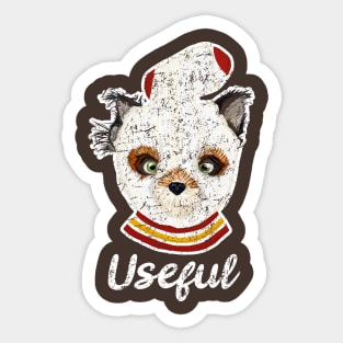 Fantastic Mr Fox - Ash - Useful - Distressed - Barn Shirt USA Sticker